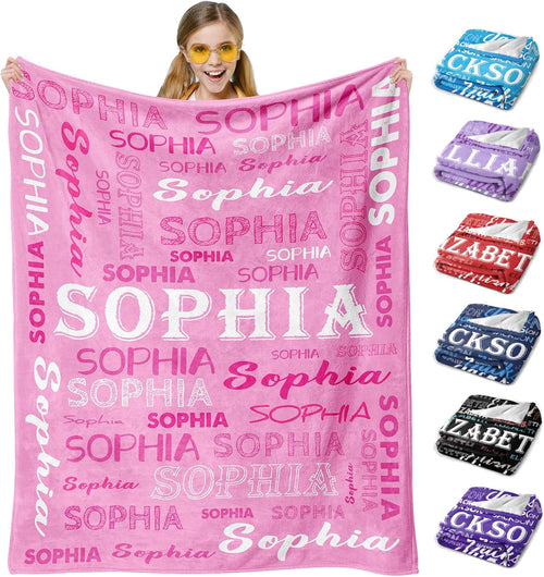Blanket for Daughter Gifts, “SOPHIA”, From Parents, Birthday, Christmas, Graduation, Inspirational