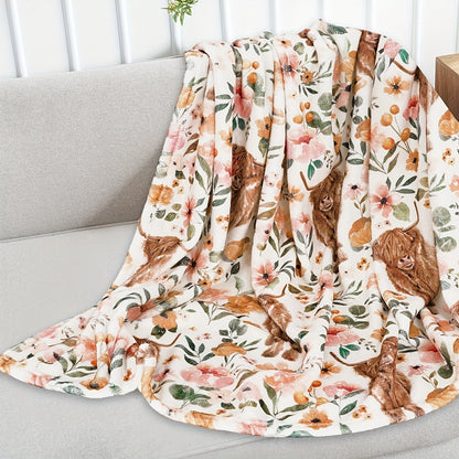 Gifts for Daughter Blanket, “You Are Wild and Free”, From Mom Dad, Birthday, Christmas, Graduation, Inspirational Motivational