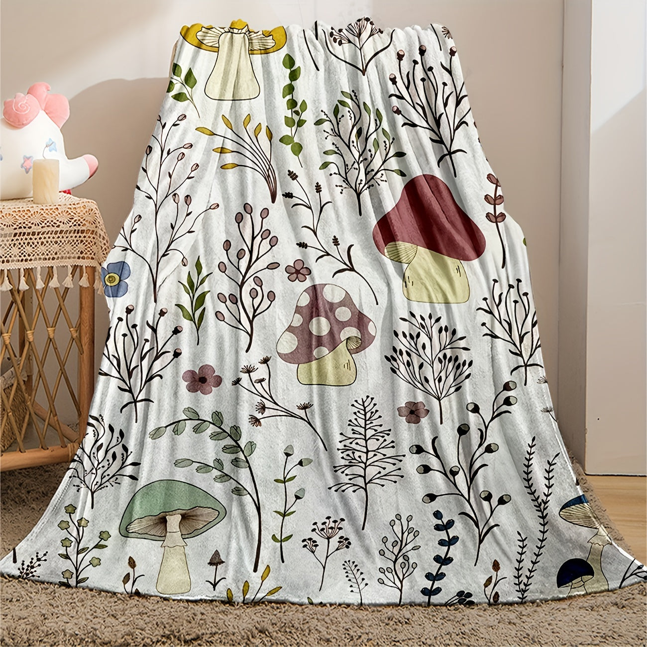 Gifts for Nature Lovers Blanket - Nature's Beauty in Every Detail - From Family, Birthday, Holiday, Everyday Encouragement, Inspirational