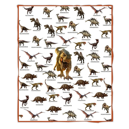 Gifts for Son Blanket, “Tyrannosaurus Rex”, From Parents, Birthday, Christmas, Graduation, Everyday Encouragement, Motivational