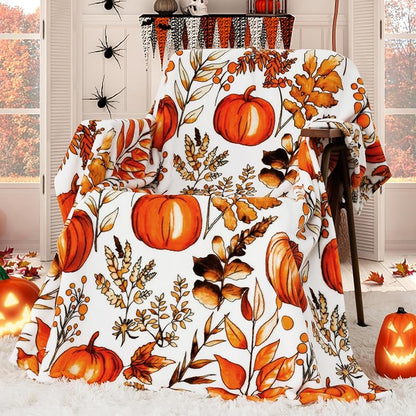 Blanket for Son Gifts, “You Are My Little Pumpkin”, From Mom Dad, Birthday Christmas Holiday Everyday Encouragement, Inspirational