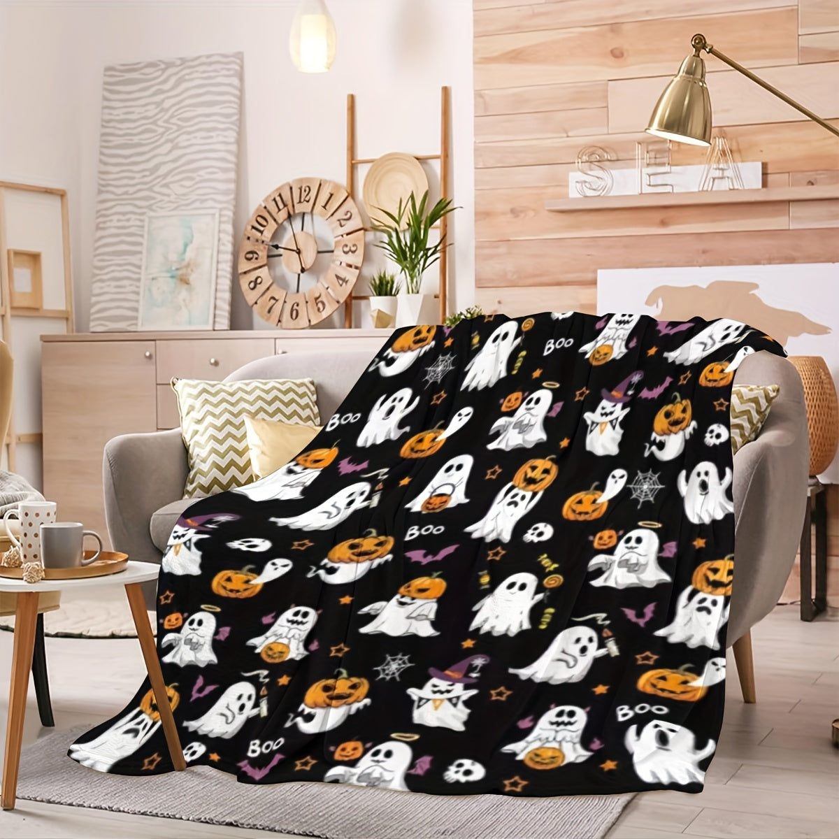 Blanket for Son Gifts, “Boo”, From Mom Dad, Birthday, Christmas, Holiday, Everyday Encouragement, Inspirational Theme