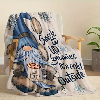 Blanket for Winter Gifts - Snuggle Up Sunnies It's Cold Outside - From Family, Holiday, Christmas, Everyday Encouragement, Inspirational Blanket