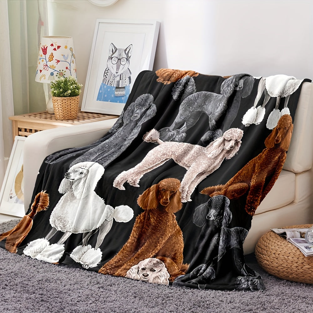Gifts for Dog Lovers Blanket - Poodles Are My Favorite People,” From Pet Parents, Birthday, Christmas, Everyday Encouragement, Inspirational