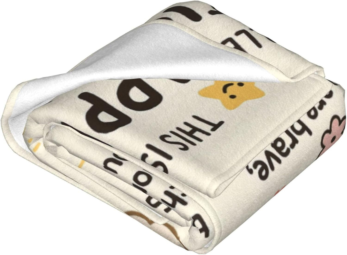 Blanket for Son Gifts, “This Is a Blanket Filled With Appreciation”, From Mom Dad, Birthday, Christmas, Graduation, Motivational Inspirational