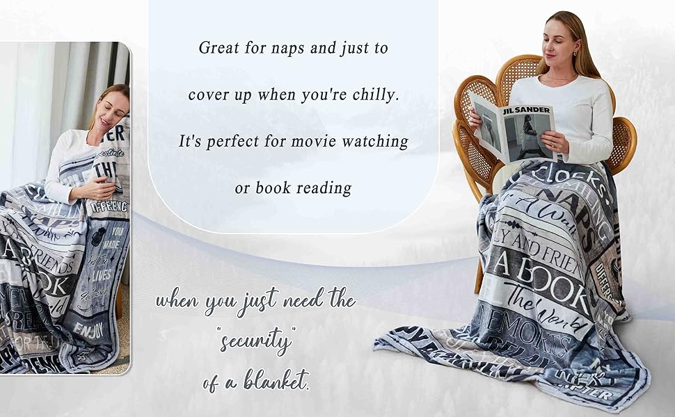 Blanket for Retirement Gifts, “Retirement Rules: Happy Retirement”, From Family Friends, Birthday Christmas Holiday, Inspirational Theme