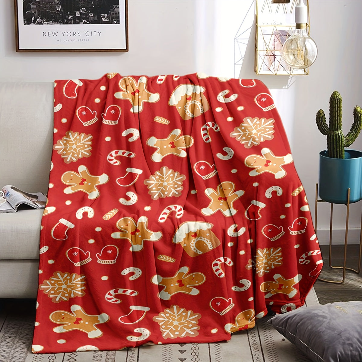 Blanket for Son Gifts, “You Are the Sweetest Gift”, From Mom Dad, Christmas, Holiday, Birthday, Inspirational, Motivational