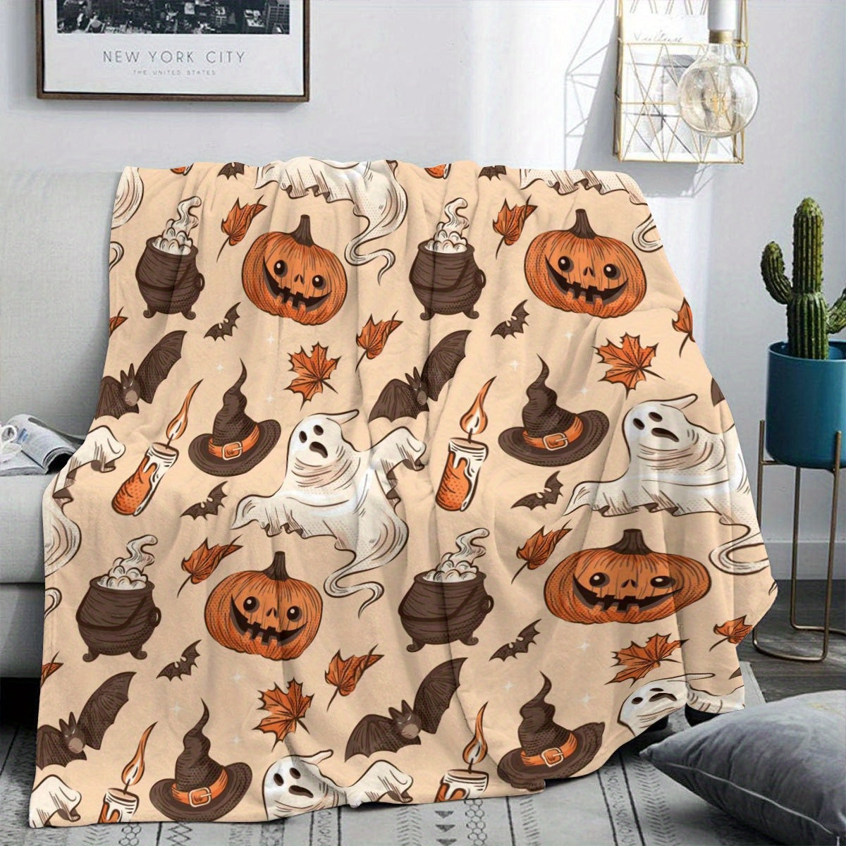Blanket for Son Gifts, “You’re Spooktacular”, From Parents, Birthday, Christmas, Everyday Encouragement, Inspirational Theme
