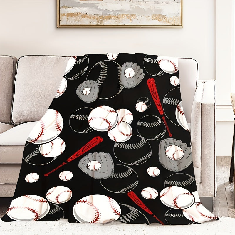 Blanket for Baseball Fans Gifts, “Baseball Lover” Blanket, From Parents, Birthday, Christmas, Holiday, Everyday Encouragement, Sports Theme
