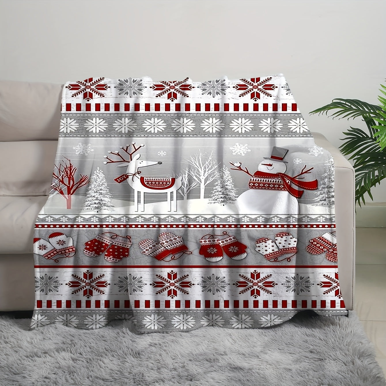 Blanket for Son Gifts, “Merry Christmas”, From Parents, Christmas Birthday Holiday, Inspirational Theme
