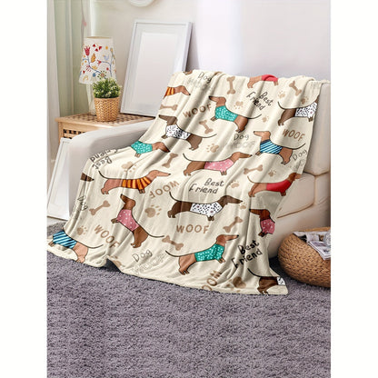 Blanket for Son Gifts, “Best Friend Woof”, From Mom Dad, Birthday Christmas Graduation Everyday Encouragement, Inspirational