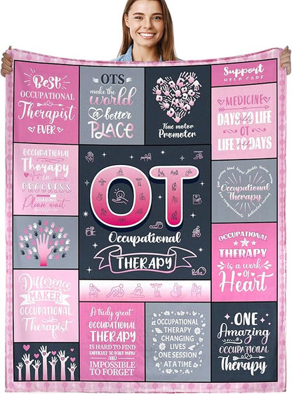 Blanket for Daughter Gifts, “You are Awesome”, From Mom, Birthday Christmas Graduation Holiday, Inspirational Motivational