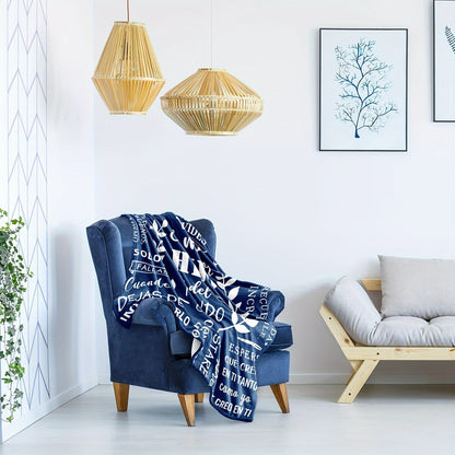 Blanket for Son Gifts, “El Mejor Hijo del Mundo”, From Parents, Birthday, Christmas, Graduation, Inspirational Motivational