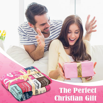 Blanket for Daughter Gifts, “I Am a Child of God”, From Mom Dad, Birthday, Christmas, Everyday Encouragement, Inspirational Theme