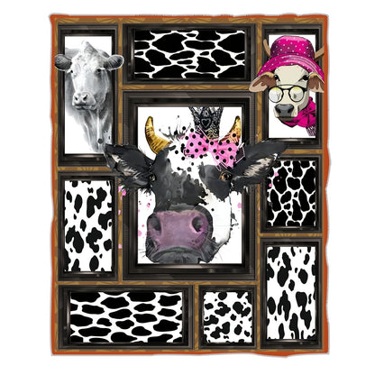 Gifts for Daughter Blanket, “Cow Girl Power”, From Parents, Birthday, Christmas, Everyday Encouragement, Motivational