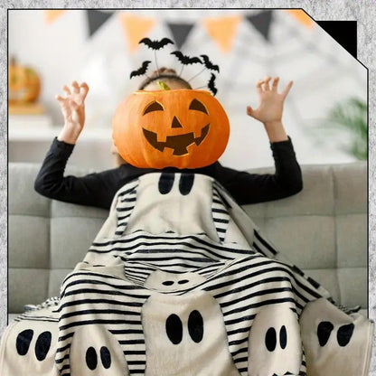 Halloween Gifts for Son Blanket, “If You’ve Got a Soul, You’re the Lucky One”, From Parents, Halloween, Holiday, Everyday Encouragement, Spooky Theme