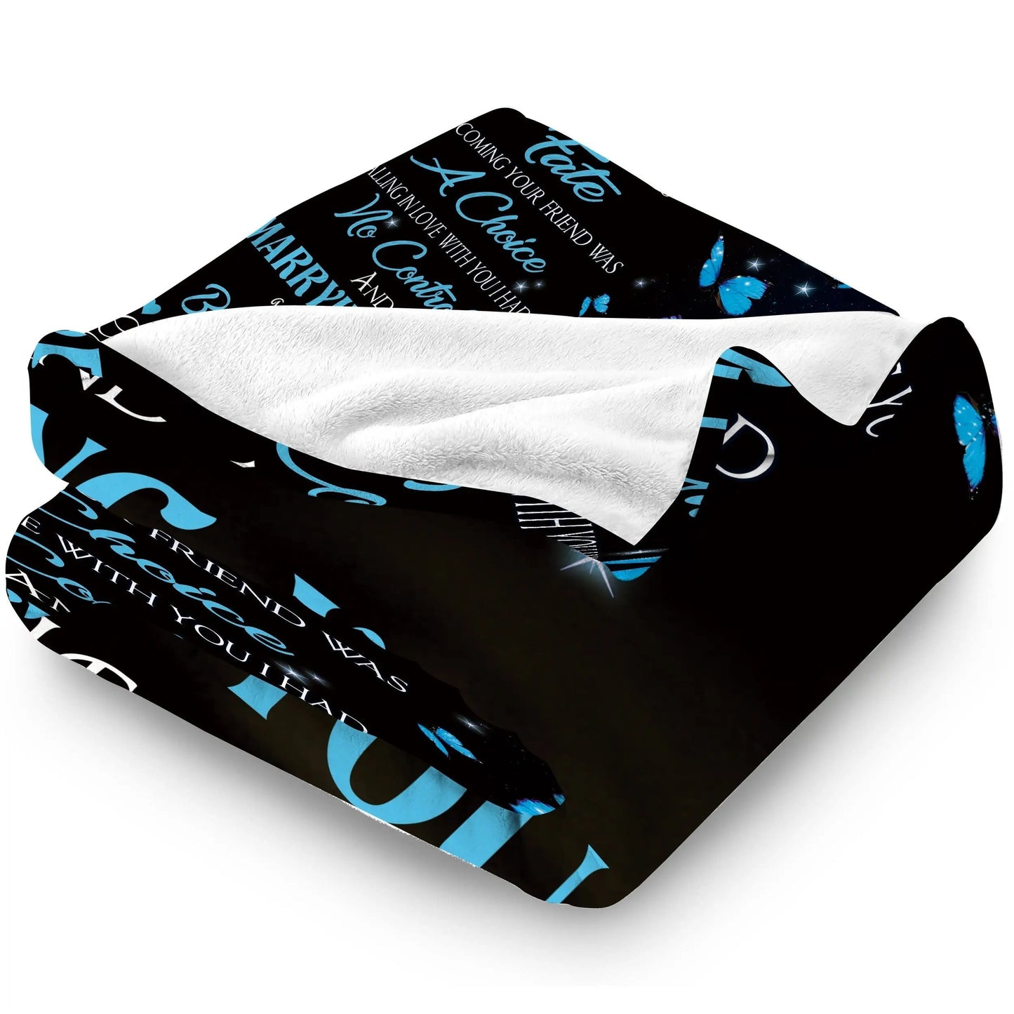 Blanket for Wife Gifts - To My Gorgeous Wife The Best Decision I Have Ever Made - From Husband, Anniversary Birthday Christmas, Romantic Inspirational